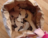 Custom Wood Toy Animal - You Say It, We'll Make It - Custom Natural Teether - all natural wooden teether for baby, or toddler toy