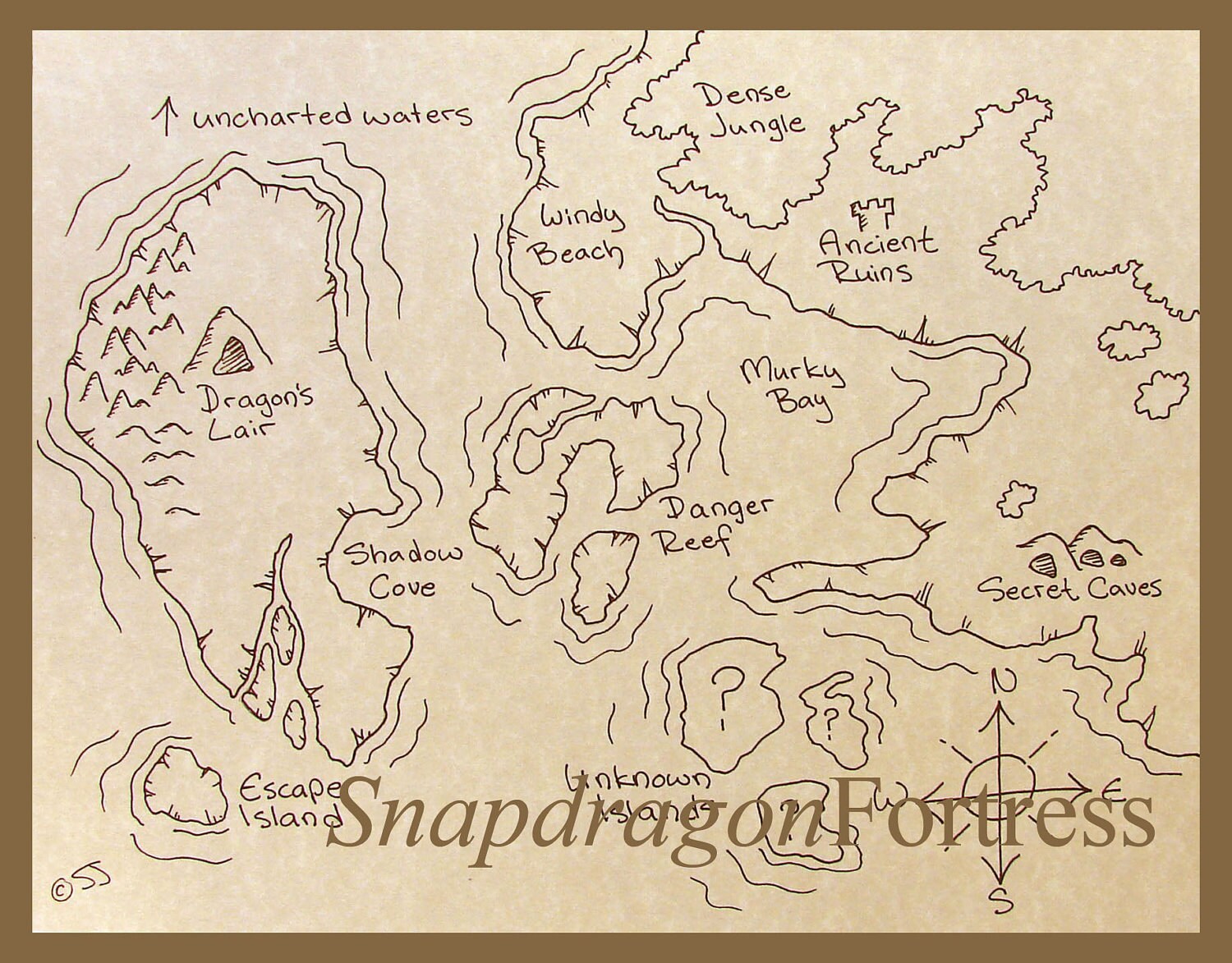 Dragon Map