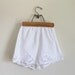 Vintage 50's White Cotton Wonder Maid Bloomers Tap Panties Lingerie 5