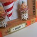 Cotton Candy Carnival Fun - Mixed Media Assemblage in Peach