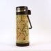 Vintage Aladdin Thermos in Wolrd Map design