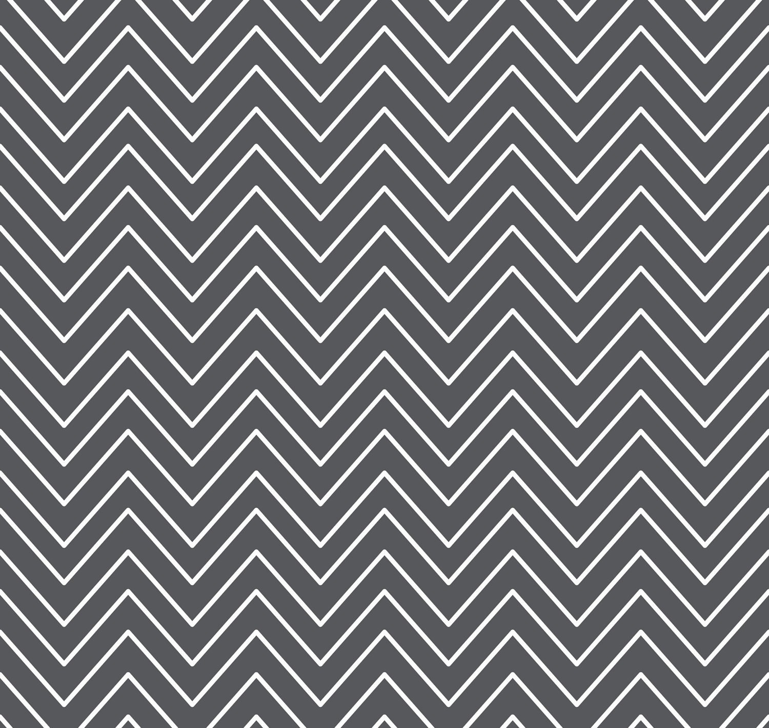 Reserved for Hilary - 1.5 yards - "Delicate Charcoal Chevron"- Cotton/Linen - ships 10 days after order