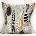 Decorative pillow cover, cushion cover, pillowcase, home gift - 18x18 Grey, Brown, Black- shipping times vary, please inquire