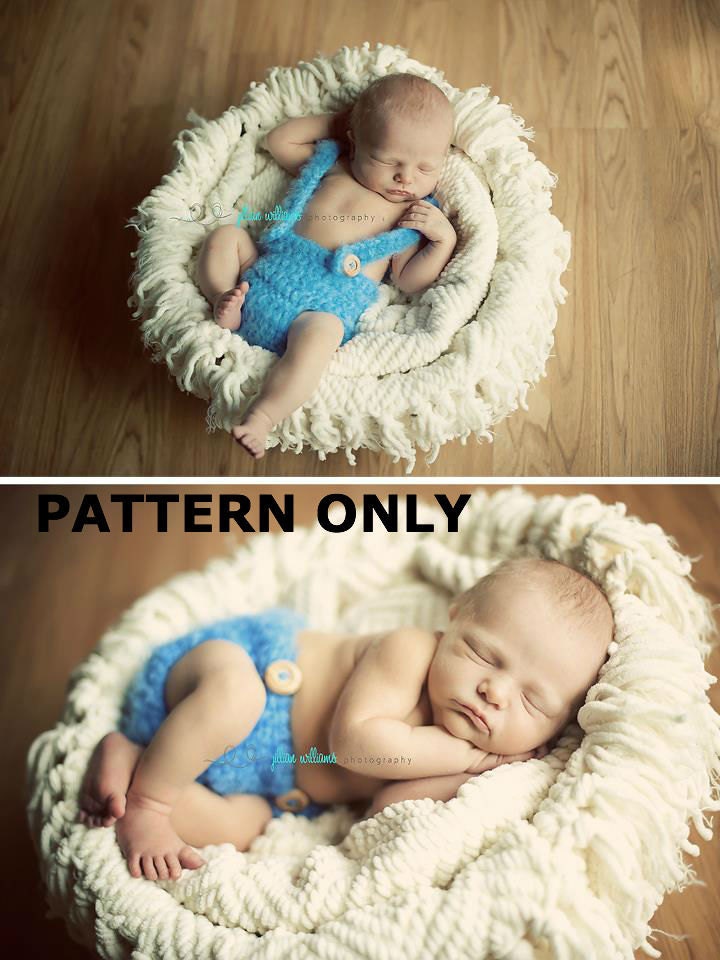 CROCHET PATTERN PDF- Little Man suspenders