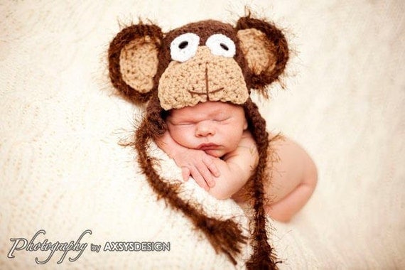 CROCHET PATTERN PDF- The Ultimate Monkey hat