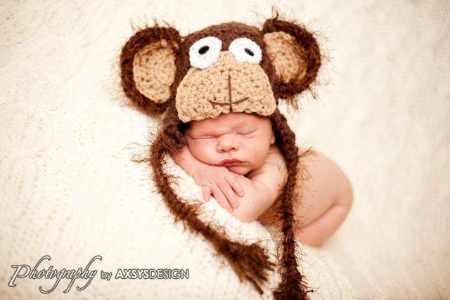 CROCHET PATTERN PDF- The Ultimate Monkey hat