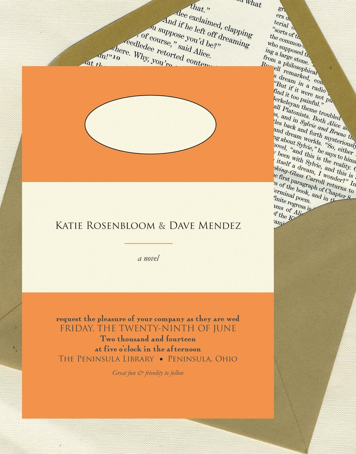 Katie & Dave Wedding Invitation Set