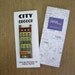 Stamped Felt City Brooch