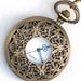 Steampunk - VICTORIAN TIMES Pocket Watch - Large - Necklace - Antique Brass - Neo Victorian - By GlazedBlackCherry