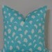 Trina Turk 20" x 20" ARCHES PRINT- in POOL Decorative Designer Pillow Cover