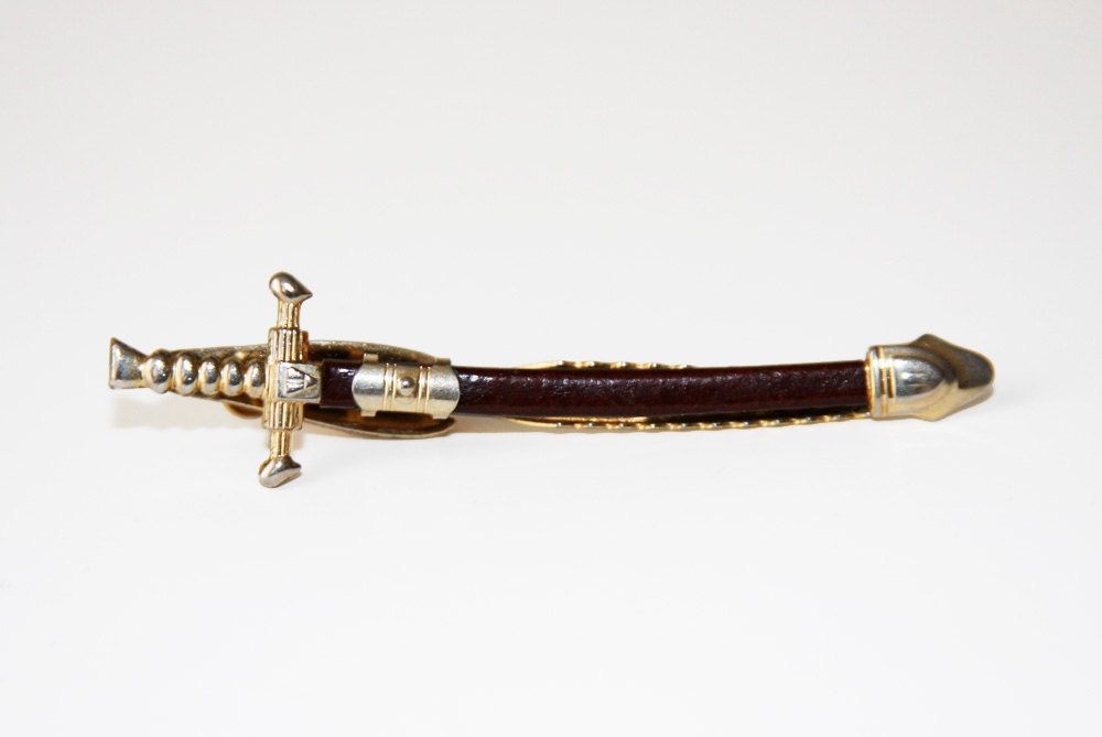 On Guard Sword Tie or Money Clip