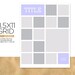 Instagram Grid Pack / Layered PSD Templates