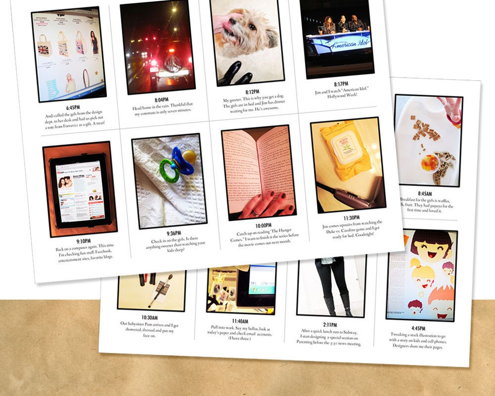 Grid Pack With Captions / Layered PSD Templates