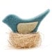 Needle Felted Bird