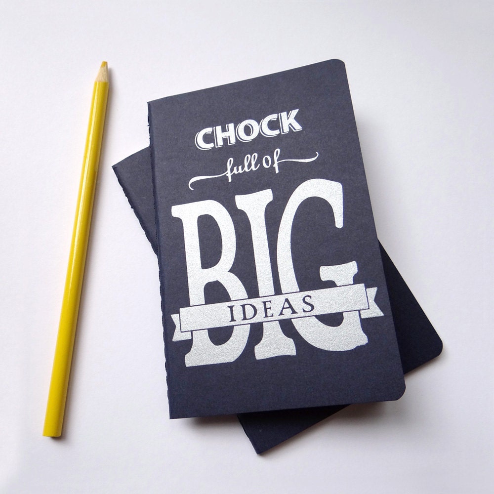 Pocket Sized Moleskin Journal Chock Full of Big Ideas