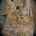 Victorian Gypsy Bag handmade shabby romantic layers ruffled laces doilies ivory creme