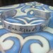Aluminum Hand Stamped Cuff Bracelet