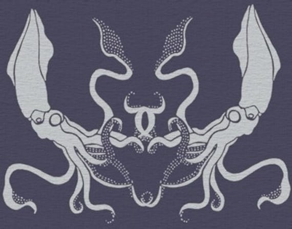 STENCIL for Walls - Giant SQUID - Large, Reusable Stencil for Walls - Durable DIY Home Decor