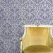 STENCIL for walls - DAMASK no.1 - Large, Reusable Pattern stencil - DIY Home Decor