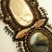 SALE Bone Carved Eagle Necklace