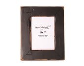 5x7 picture frame with 2" border width - Black