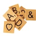 Large Scrabble Letter Tiles - Home Decor