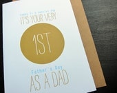 Your First Father's Day: Single Card