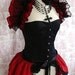 LOVE Lies BLEEDING Steampunk Shrug BURLESQUE Gothic Lolita By Gothic Burlesque