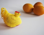 Hen Egg Cozy in Yellow