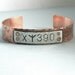 Azkaban Cuff Bracelet - Sirius Black - Hand Stamped Sterling Silver and Copper