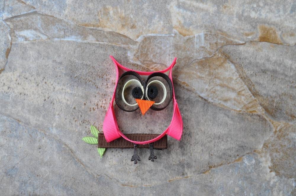 THE ORIGINAL Owl Ribbon Sculpture Bow