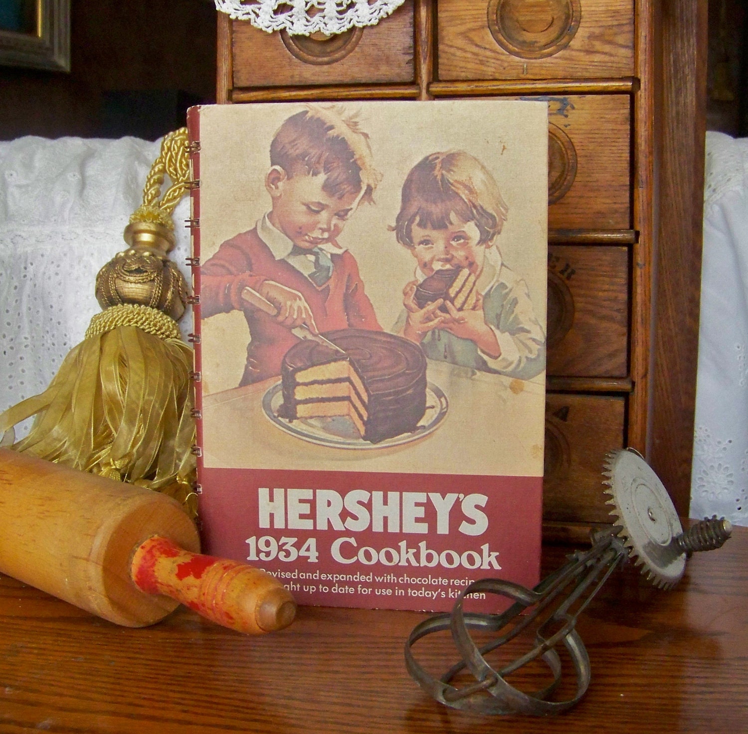 Vintage Hersheys 1934 Cookbook