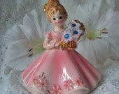 Vintage Josef Original September Birthday Girl Figurine