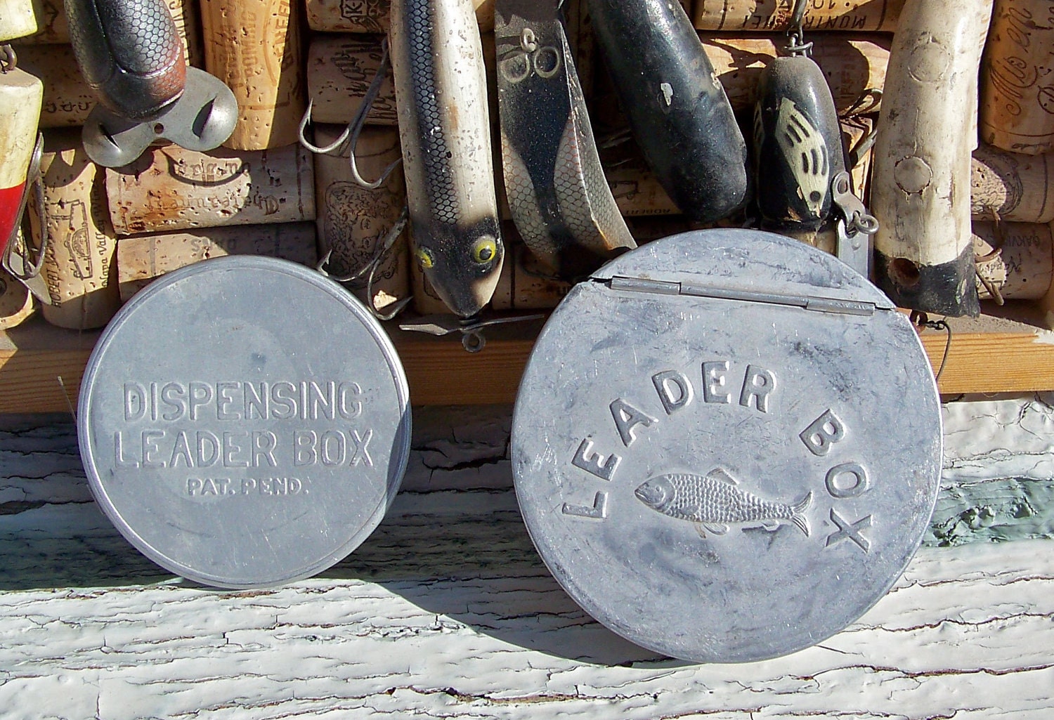 Fishing Leader Box by cynthiasattic on Etsy