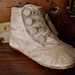 Victorian Leather Baby Shoe RESERVED