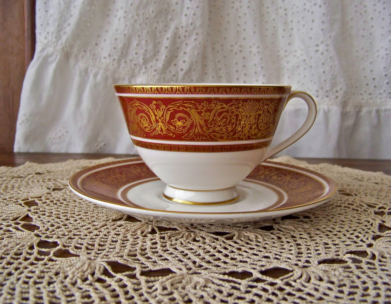 Vintage Teacup and Saucer Royal Doulton