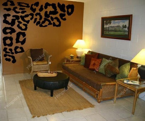 Vinyl Home Wall Art Decal Sticker Leopard