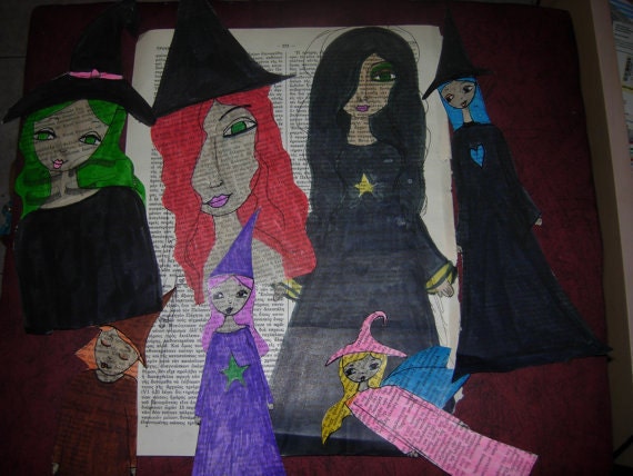 PAPER DOLLS All the Collection Artwork in one package for crafts-scrapbooking-mixed media art-art journaling-collage-fun-decoration