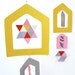 Nesting Houses Mobile, Custom Bat Mitzvah Design