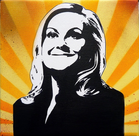 Parks and Recreation: Leslie Knope Sunrise in Pawnee painting