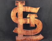 Groomsmen Gift St Louis Cardinals  Style 13 inch Wall Art