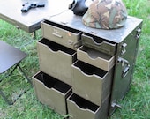 Vintage Military Field Desk US GI Issue