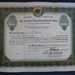 Vintage Mining Stock Certificate Nevada City Consolidated Mine Stock 1926