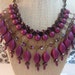 Handmade Egyptian Style Necklace Fringe