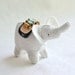 baby elephant - soft sculpture animal