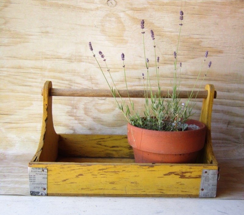 Primative Ocher Garden Tote