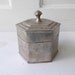 Silver Metal Lidded Box