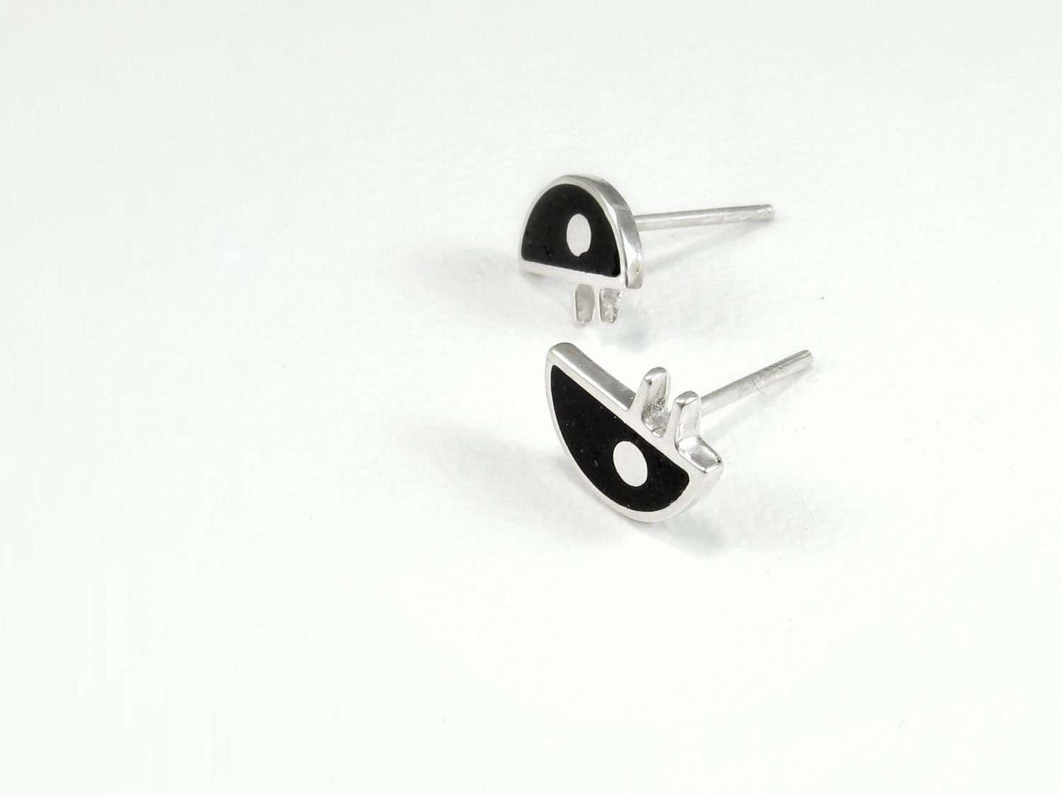 Sterling Silver Earrings - Little Bug