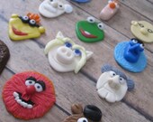 EDIBLE (Fondant Cupcake Toppers) - Muppets Inspired Il_170x135