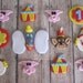 EDIBLE (Fondant Cupcake Toppers) - Vintage Dumbo Circus